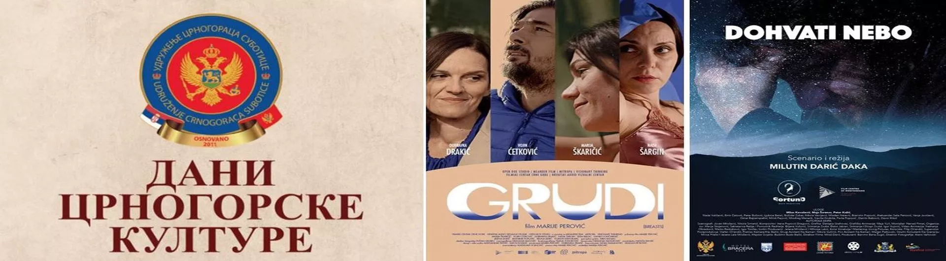 Dani crnogorske kulture – film Dohvati nebo