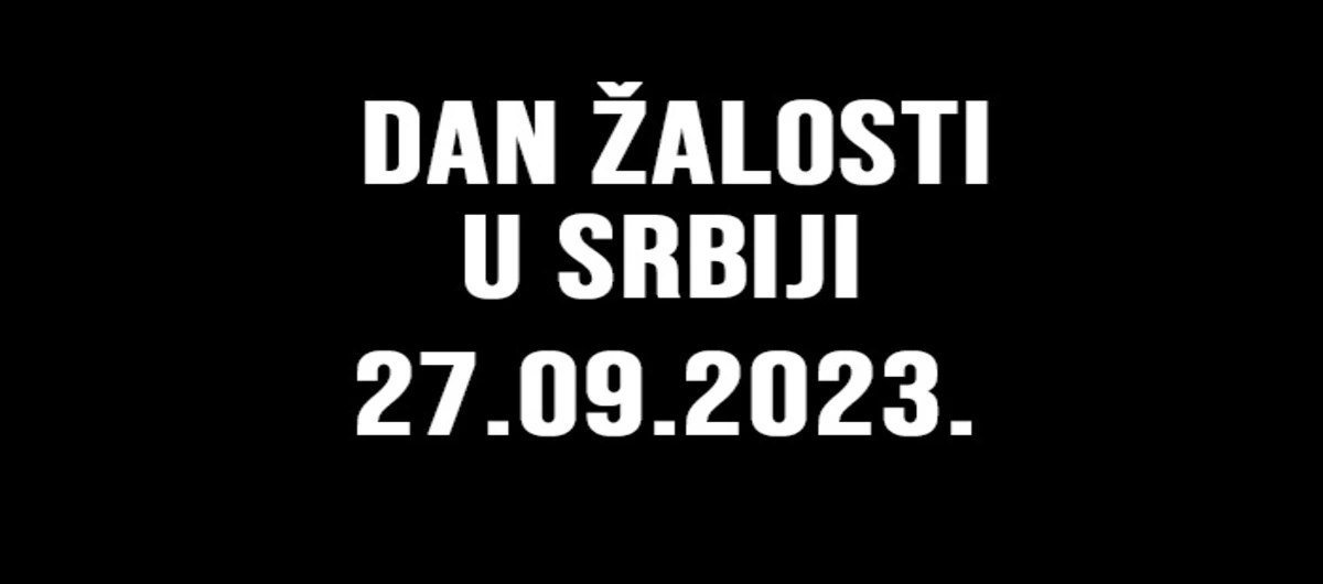 DAN ŽALOSTI 27.09.2023.