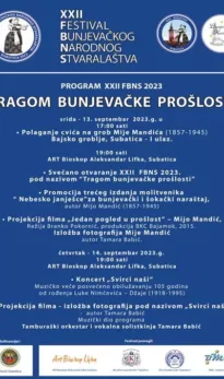 XXII Festival bunjevačkog narodnog stvaralaštva