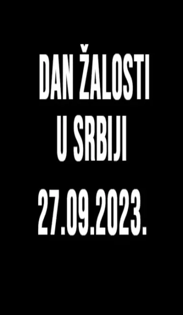 DAN ŽALOSTI 27.09.2023.