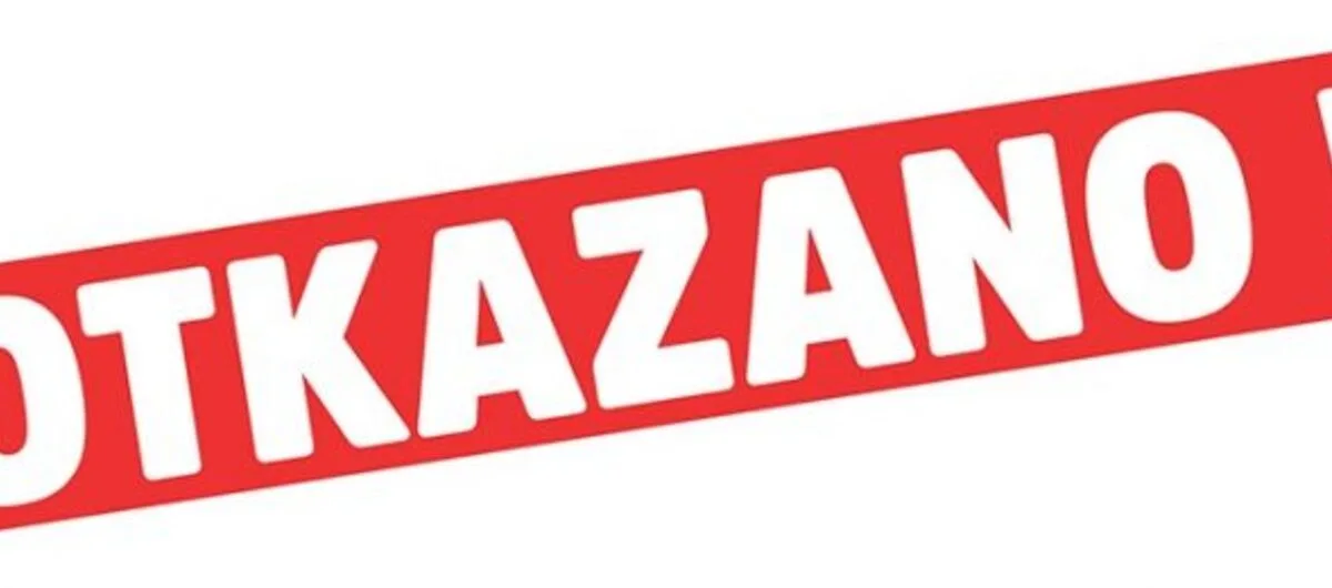 OTKAZANE PROJEKCIJE!